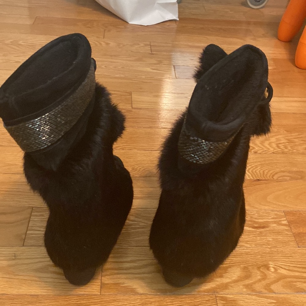 Coach furry boots - Picture 2 of 7